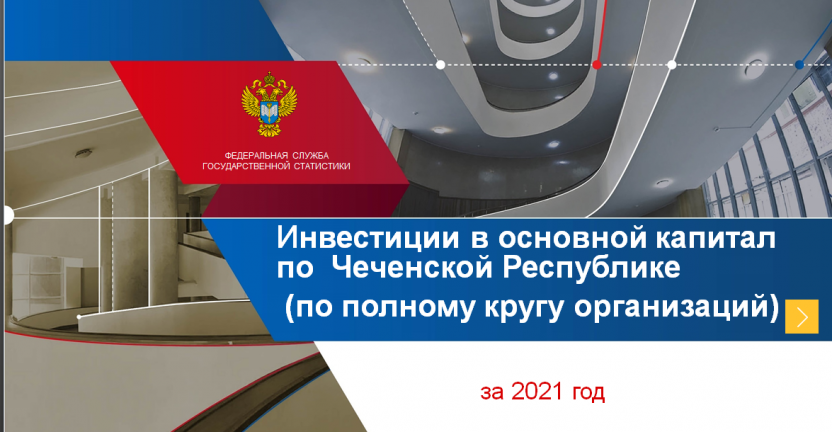 Инвестиции в основной капитал по Чеченской Республике  (по полному кругу организаций) за 2021 год